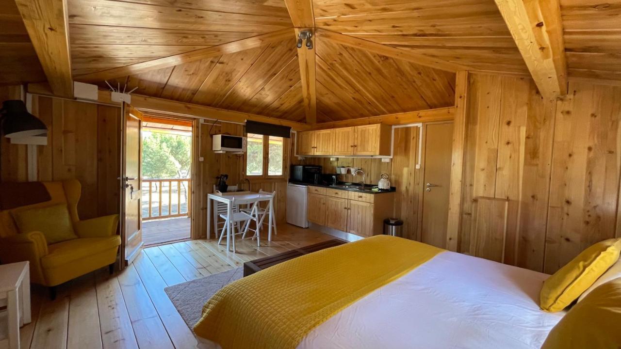 Вилла Suspended Wooden House - Monte Da Cortica Aguas de Moura Экстерьер фото