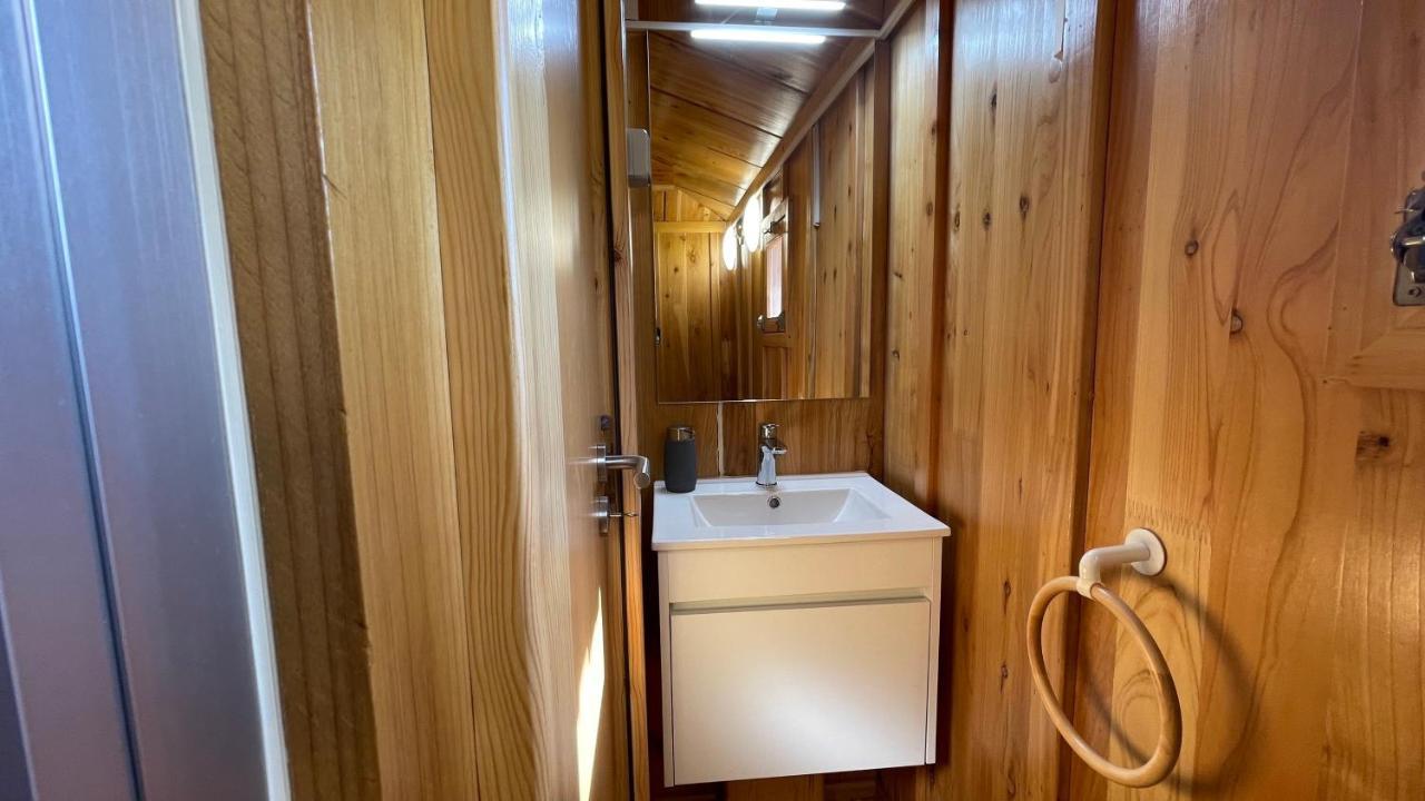 Вилла Suspended Wooden House - Monte Da Cortica Aguas de Moura Экстерьер фото